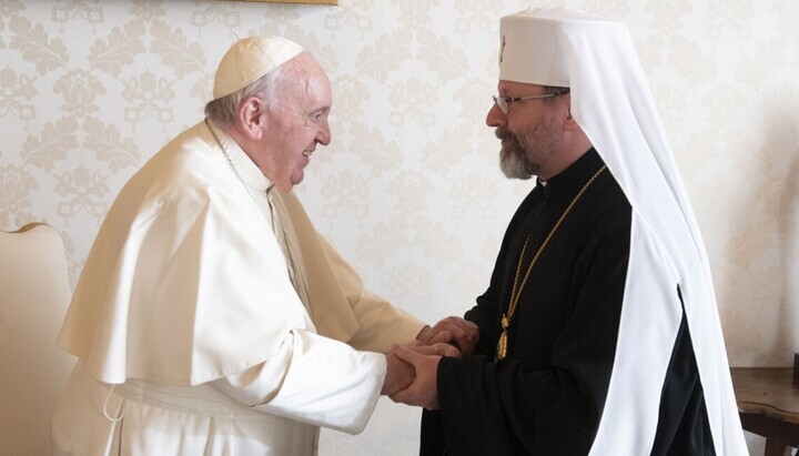Shevchuk on Pope's words about Ukrainians and Russians being brothers: "It's different"