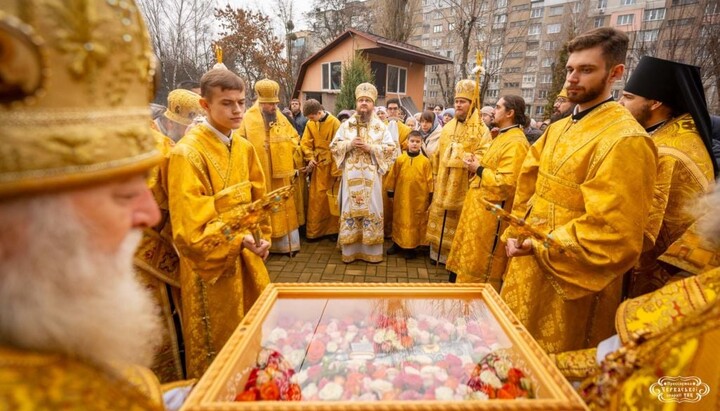 Черкасская епархия встречает мощи святителя Спиридона Тримифунтского. Фото: Черкасская епархия
