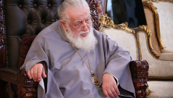Προκαθήμενος της Γεωργιανής Ορθόδοξης Εκκλησίας Πατριάρχης Ηλίας Β'. Φωτογραφία: orthodoxianewsagency.gr