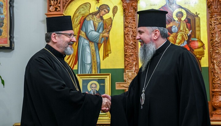 Шевчук и Думенко. Фото: Пресс-служба УГКЦ