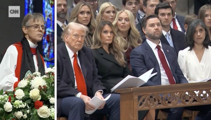 When a politician is closer to God than an "episcopess"
