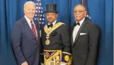 Joe Biden joins masonic organization for African Americans