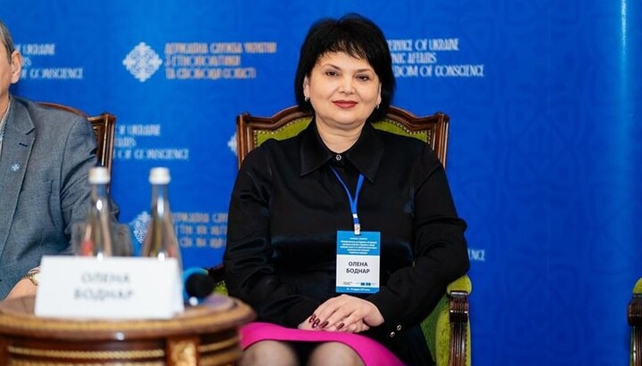 Голова Чернівецького обласного відділення культури Олена Боднар. Фото: Facebook Чернівецької ОВА