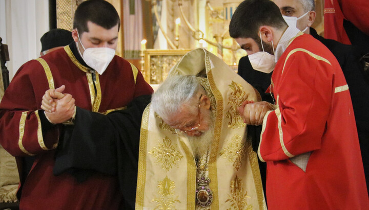 Patriarch Ilia. Photo: Press service of the Georgian Church