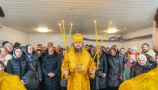 В Черкассах освятили еще одно подвальное помещение для гонимого прихода УПЦ