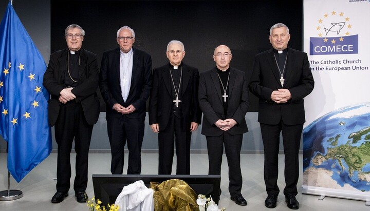 Руководство Совета епископскох конференций Европейского союза. Фото: vaticannews