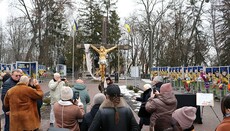 Bohodukhiv: A statute of Christ made from 20,000 Russian munitions unveiled