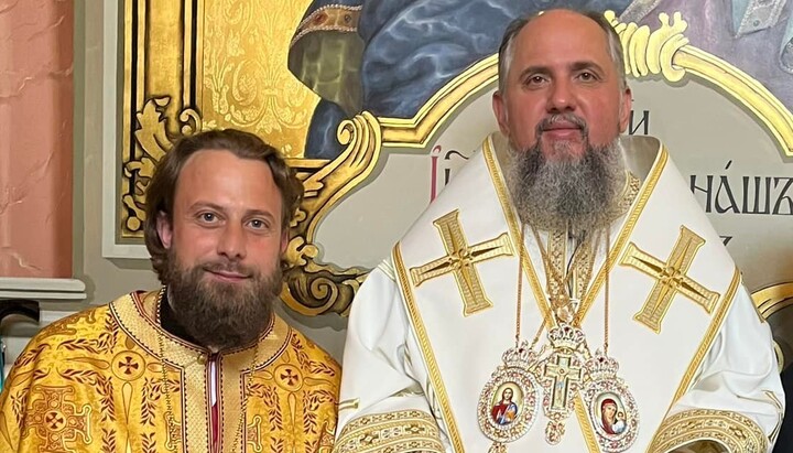 Avrahamiy Lotysh and Serhiy Dumenko (right). Photo: Lotysh's Facebook
