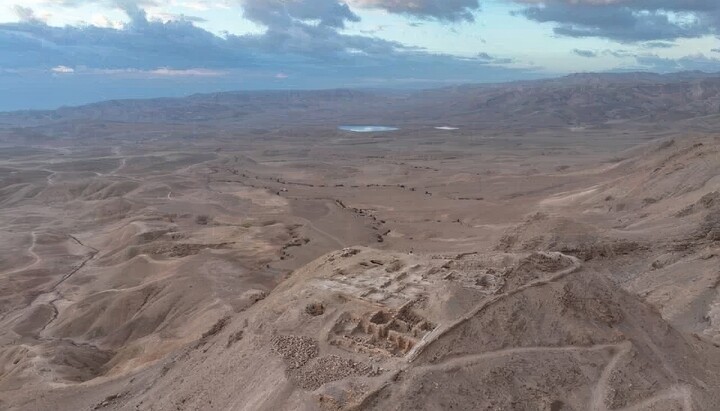 5th-century monastery in the Judean Desert. Photo: The Times of Israel