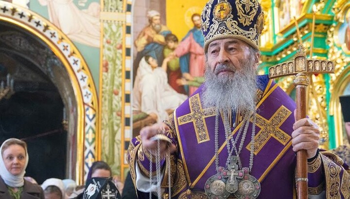 Μακαριώτατος Μητροπολίτης Κιέβου Ονούφριος. Φωτογραφία: Ουκρανική Ορθόδοξη Εκκλησία