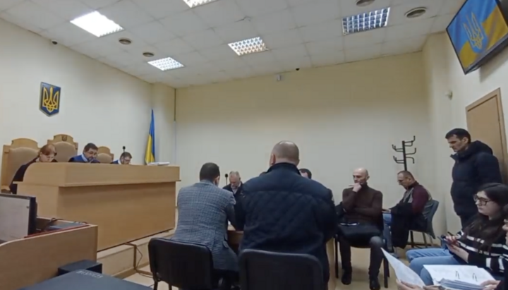 Суд по делу о Верхней лавре. Фото: скриншот видео