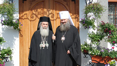 Ο Πατριάρχης Ιερουσαλήμ εξέφρασε την υποστήριξή του στον ηγούμενο της Λαύραςτου του Κιέβου