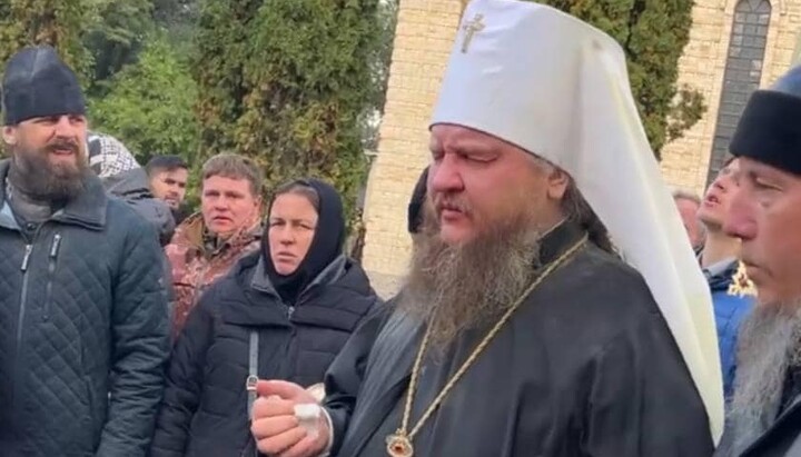 Митрополит Феодосій після вбивства бандитами з ПЦУ. Фото: прес-служба єпархії