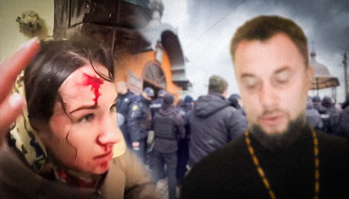 Hryshchuk seized the сhurch in Verkhni Stanivtsi only with the police assistance. Photo: UOJ