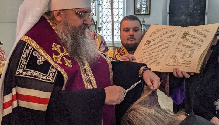 Monastic tonsure performed at Vvedensky Convent of Nizhyn Eparchy