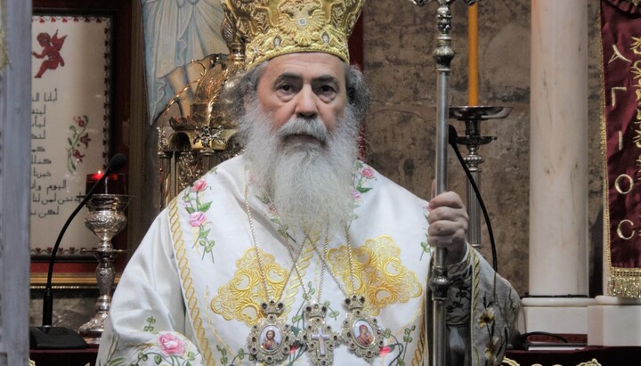 Ιεροσολυμίτης Ιεροσολύμων Θεόφιλος Γ'. Φωτογραφία: wikipedia