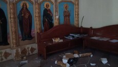 Στο Μιρνοχράντ, ο ναός της Ουκρανικής Ορθόδοξης Εκκλησίας δέχθηκε για άλλη μια φορά πυρά.