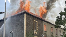 In Wales, Islamic migrants burn a Christian church