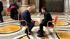 В Ватикане Трамп встретился с Зеленским перед чином похорон Папы Франциска