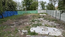 Trash and weeds: What the site of demolished Tithe Church looks like now
