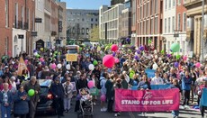 В Дублине тысячи ирландцев вышли на марш против абортов