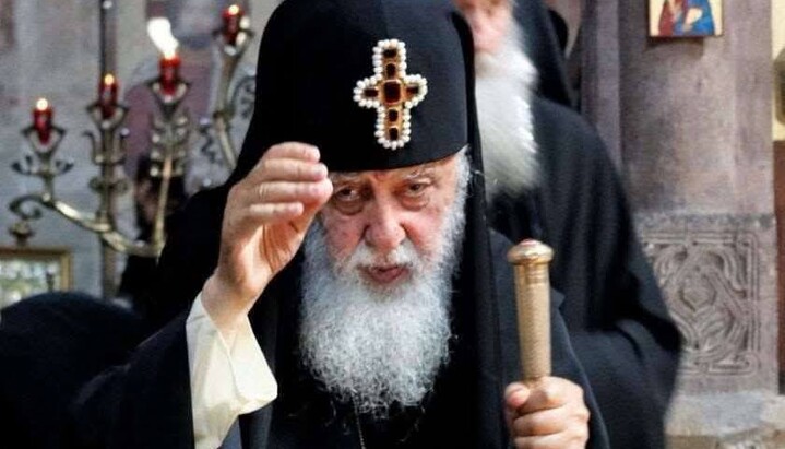 Patriarch Ilia II. Photo: press service of the Georgian Church