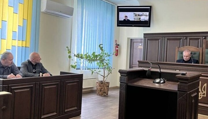 Мэр Черкасс Анатолий Бондаренко в Приднепровском районном суде Черкасс 15 мая 2025 г. Фото: vycherpno