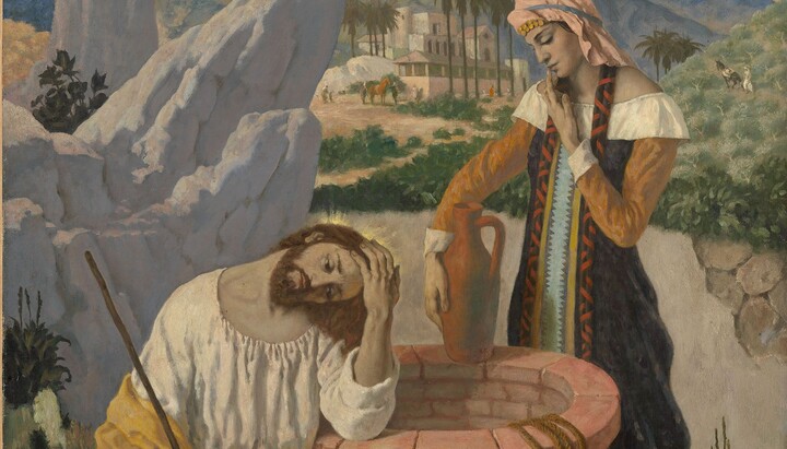 "Christ and the Samaritan Woman," by Sergey Ivanov. Photo: Wikipedia