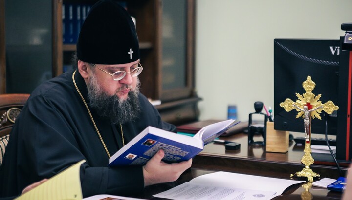 Ректор Київських духовних шкіл архієпископ Білогородський Сильвестр. Фото: kdais.kiev.ua