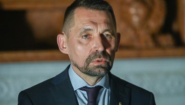 Міністр культури Точицький. Фото: ПЦУ