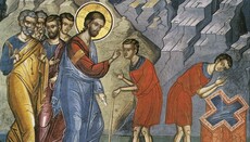 Church commemorates the healing of the born-blind man by the Savior