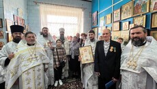 У Вінницькій області ієрархи УПЦ помолилися з вірянами гнаних громад