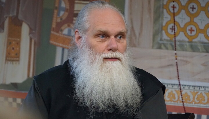 Schema-Archimandrite Johannes, abbot of the German Orthodox Holy Trinity Monastery in Buchhagen. Photo: UOJ
