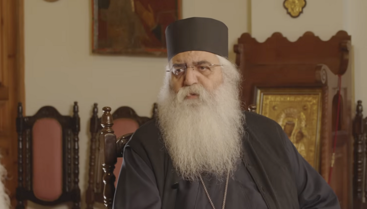 Μητροπολίτης Μόρφου Νεόφυτος. Φωτογραφία: СПЖ