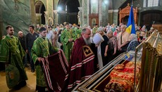 В Чернигове власти запустили ПЦУ в отнятый у УПЦ Троицкий собор