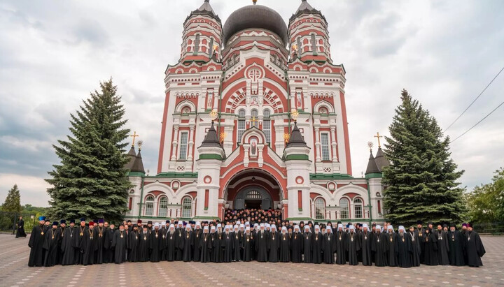 Собор УПЦ у Феофанії. Фото: прес-служба УПЦ