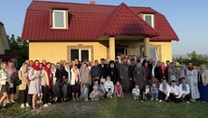 Після захоплення храму община в Спаській провела престольне свято на вулиці