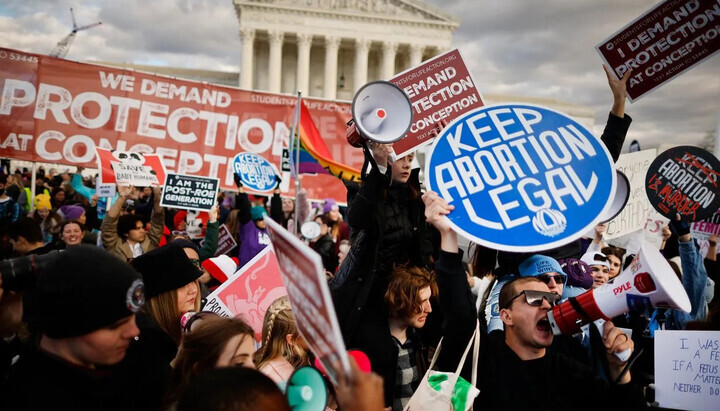 Supporters of the right to abortion. Photo: Meduza