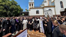 На Закарпатті відбулося поховання духівника Мукачівської єпархії УПЦ