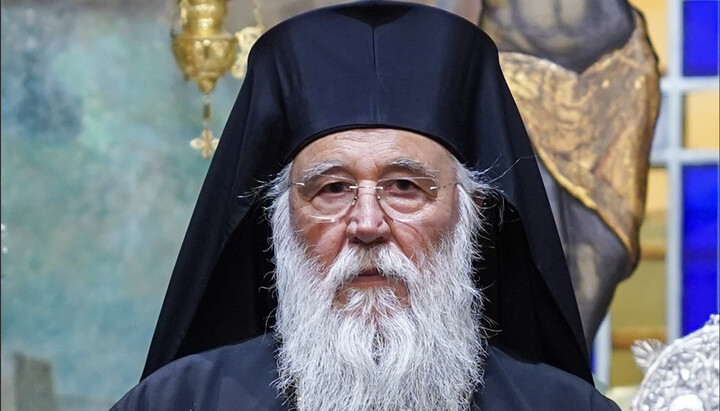 Metropolitan Nektarios of Corfu. Photo: romfea.gr