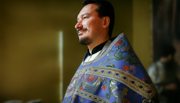 Fr. Rostislav of the Kamianske Eparchy of the UOC. Photo: the family archive