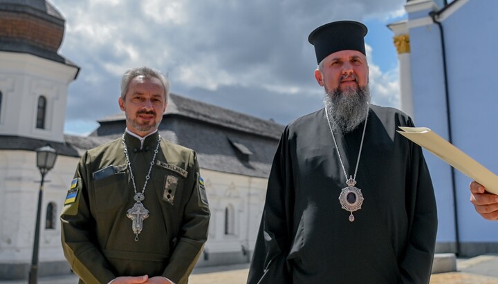 Иван Чокалюк и Сергей Думенко. Фото: пресс-служба ПЦУ