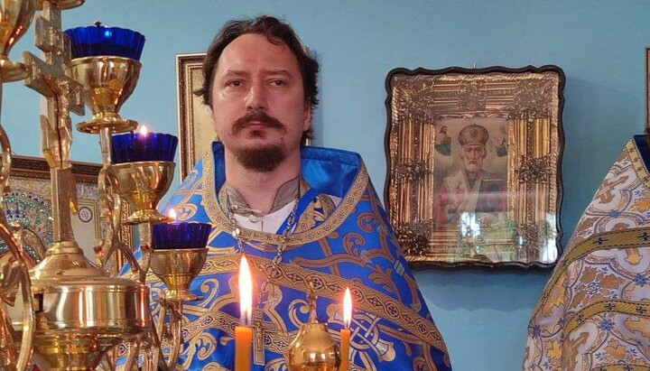 Ієрей Кам'янської єпархії УПЦ Ростислав Калиновський. Фото: особистий архів сім'ї
