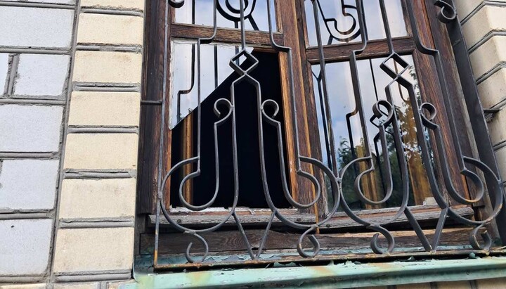 The Holy Trinity Church of the UOC in Kremenchuk suffered from Russian shelling. Photo: Kremenchuk Eparchy