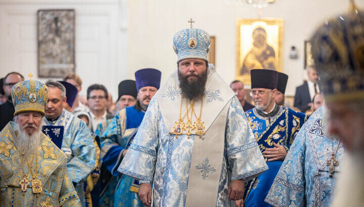 Глава РПЦЗ поздравил Митрополита Онуфрия с днем тезоименитства