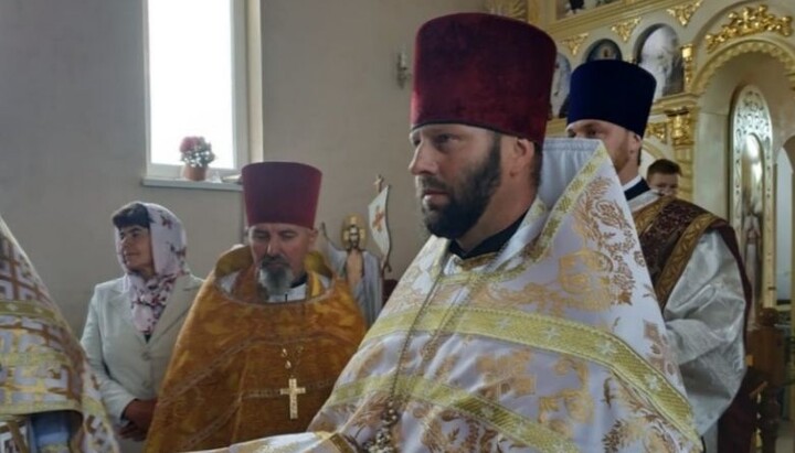 Fr. Ihor, a cleric of the Ternopil Eparchy of the UOC. Photo: Georgiy Prokopchuk's Facebook