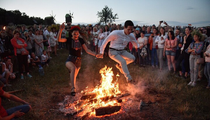 Святкування Івана Купала. Фото: Уніан
