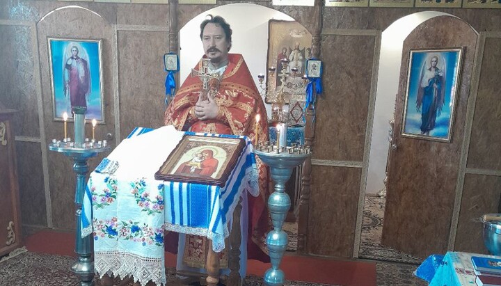 Priest of the Kamianske Eparchy of the UOC Rostislav Kalinovsky. Photo: family archive