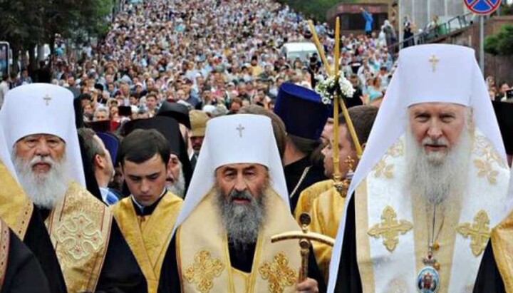Πανουκρανική λιτανεία της Ουκρανικής Ορθόδοξης Εκκλησίας  για τη γιορτή της Βάπτισης των Ρως. Φωτογραφία αρχείου της Ουκρανικής Ορθόδοξης Εκκλησίας