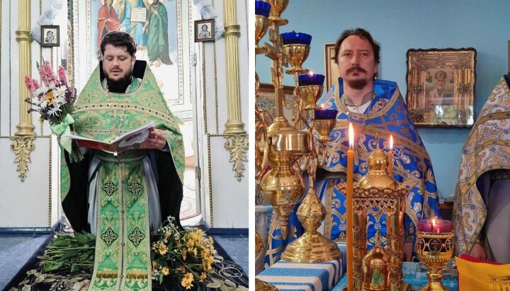Abducted UOC clergy. Photo: kozakTv1